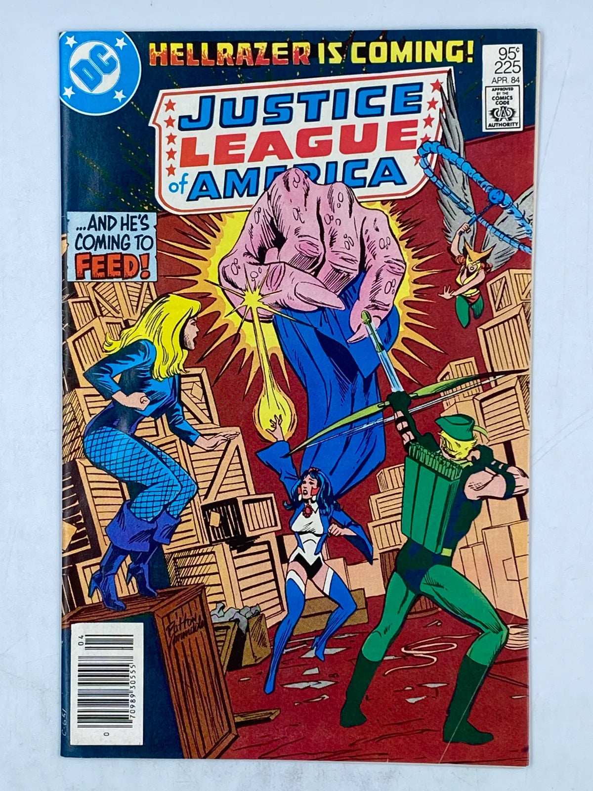 Justice League of America #225 "Let There Be Light" published by DC Comics in April 1984. ( S/N 336 )