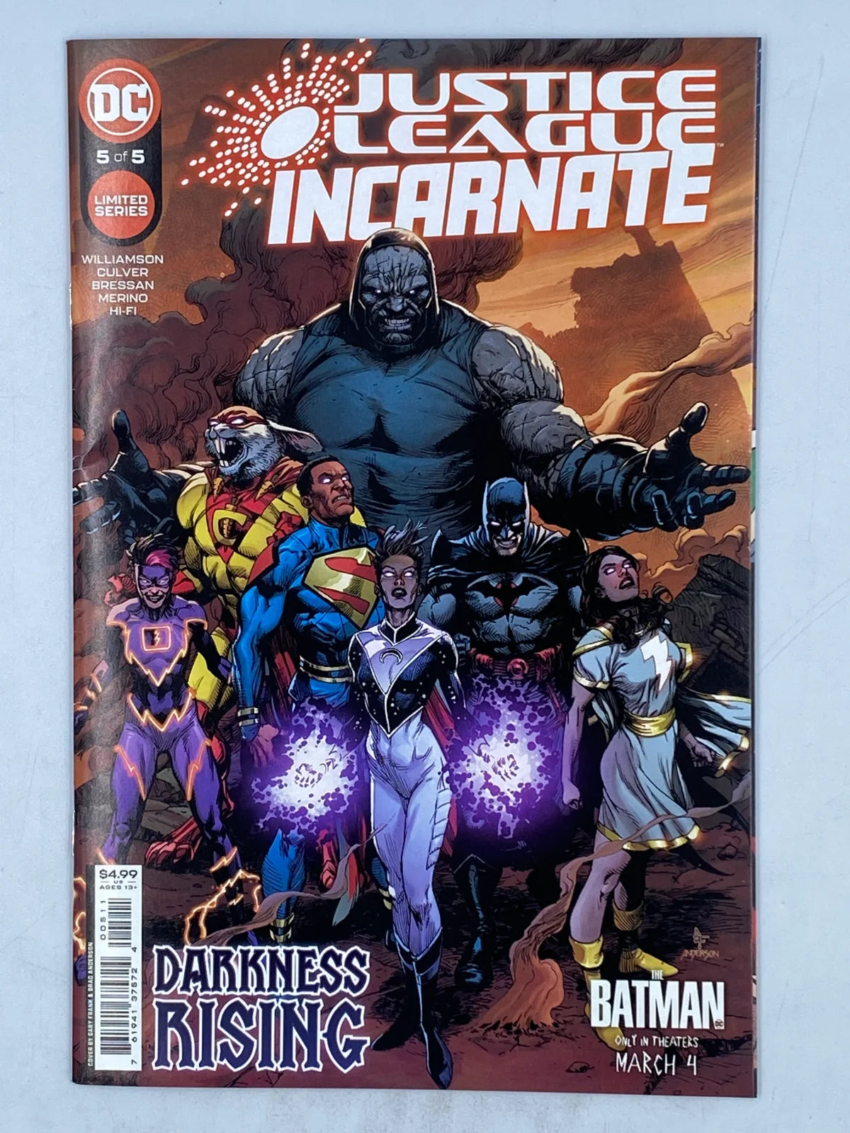Justice League Incarnate #5 from DC Comics ( S/N 340 )