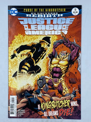 Justice League of America Vol. 5 #11 from the DC Rebirth series, published in September 2017. ( S/N 349 )
