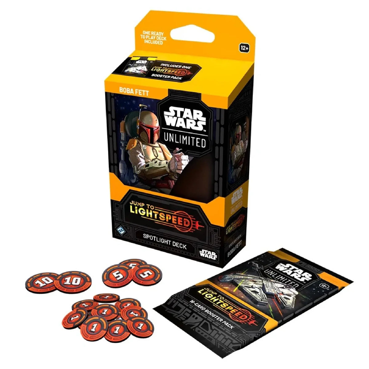Star Wars: Unlimited - Jump to Lightspeed Spotlight Deck - Boba Fett