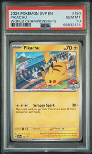 Pikachu 190 (Scarlet & Violet Promo) — PSA 10