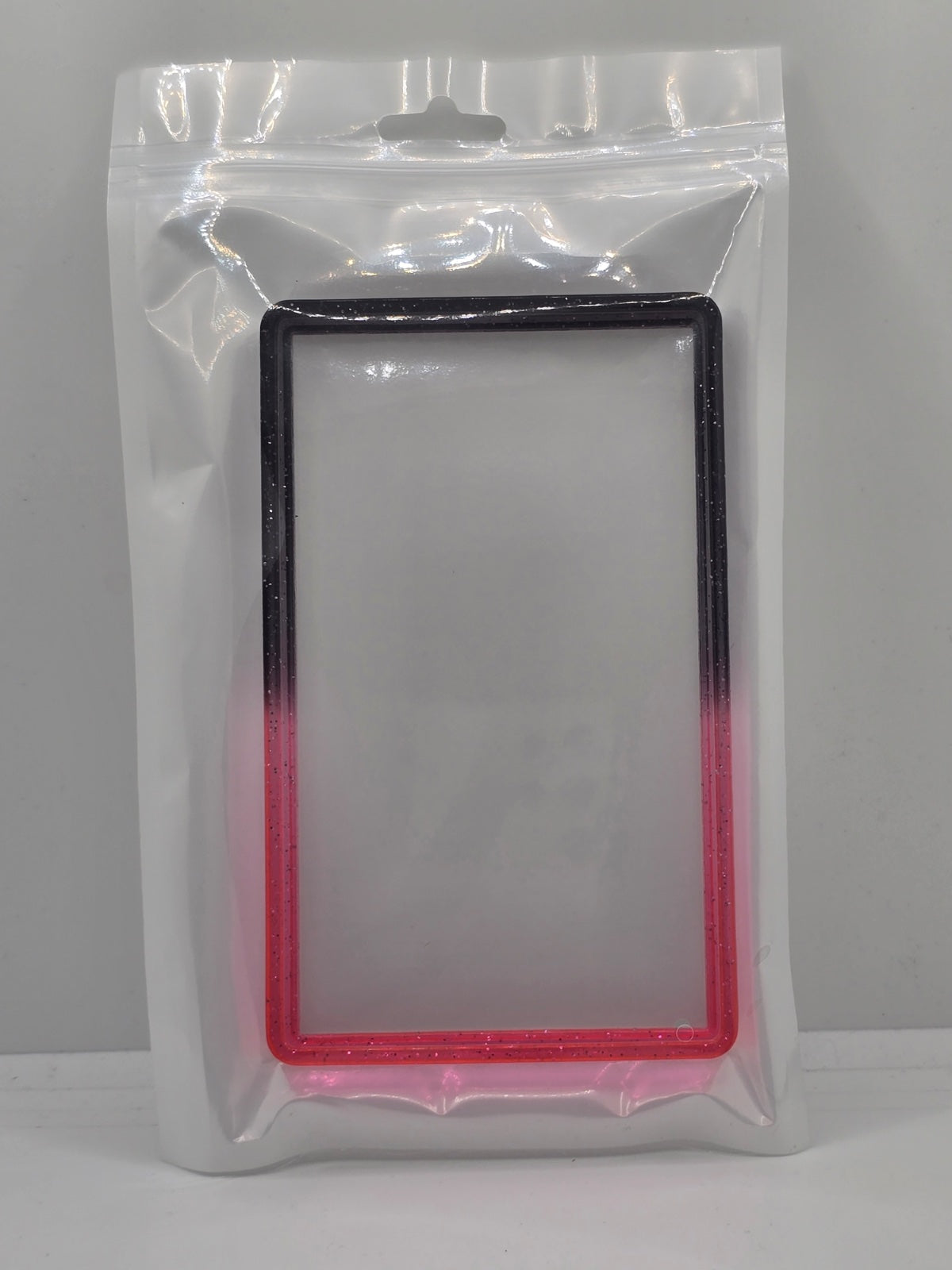 PSA Slab Guard with Clear Back Support - Sparkly Dark Pink/Black