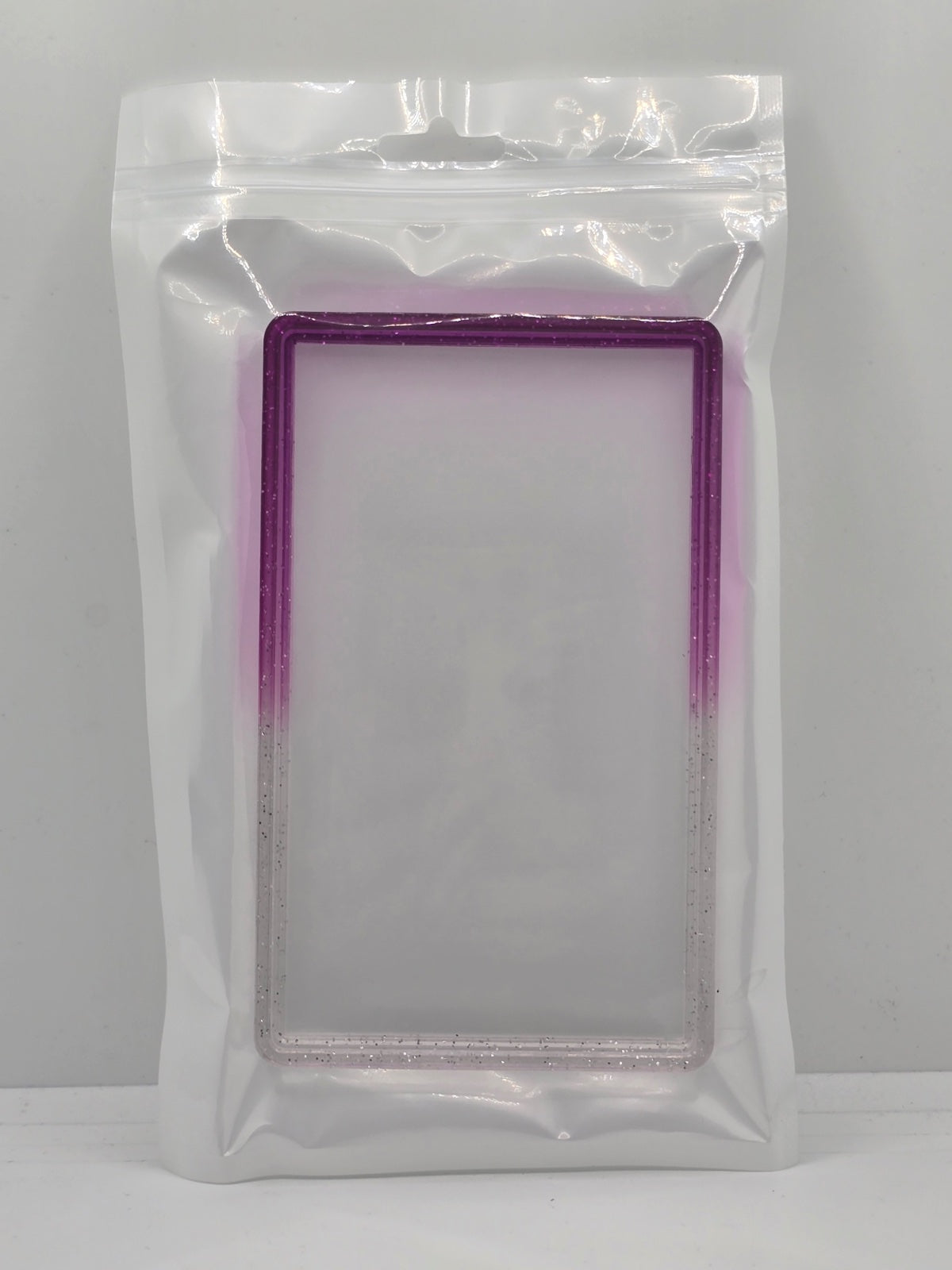 PSA Slab Guard with Clear Back Support - Sparkly Purple/White