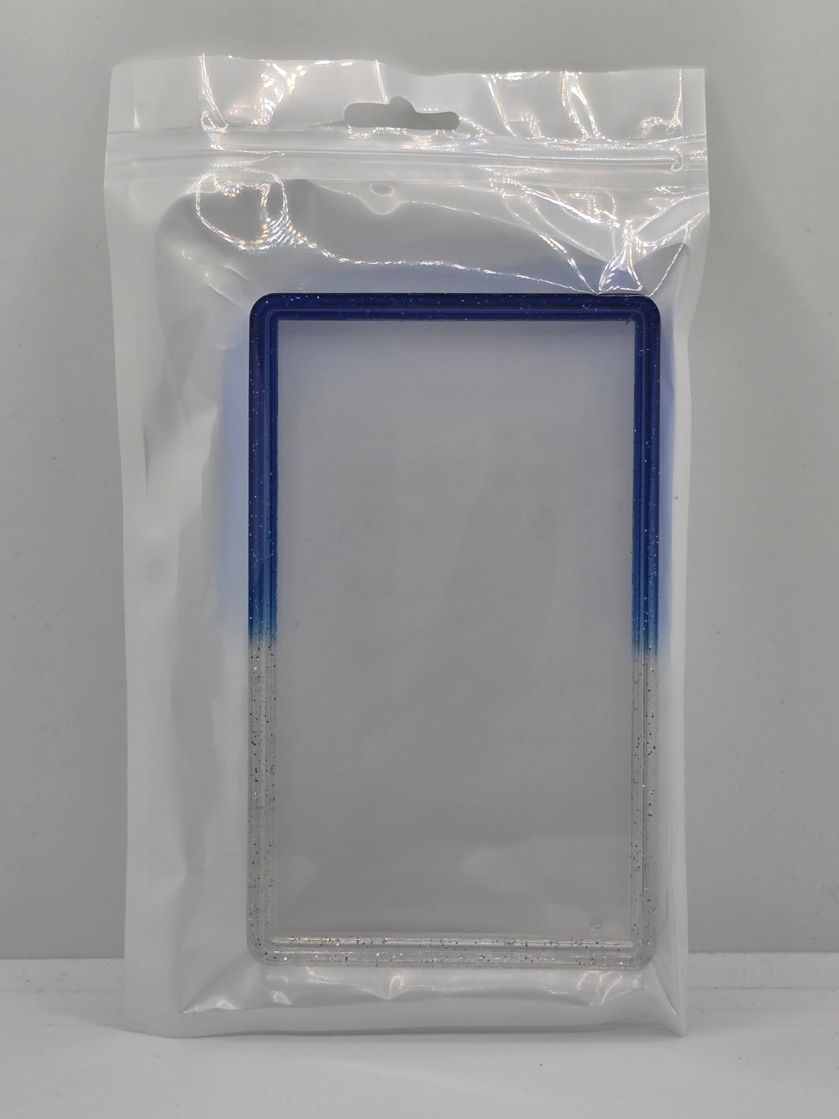 PSA Slab Guard with Clear Back Support - Sparkly Dark Blue/White