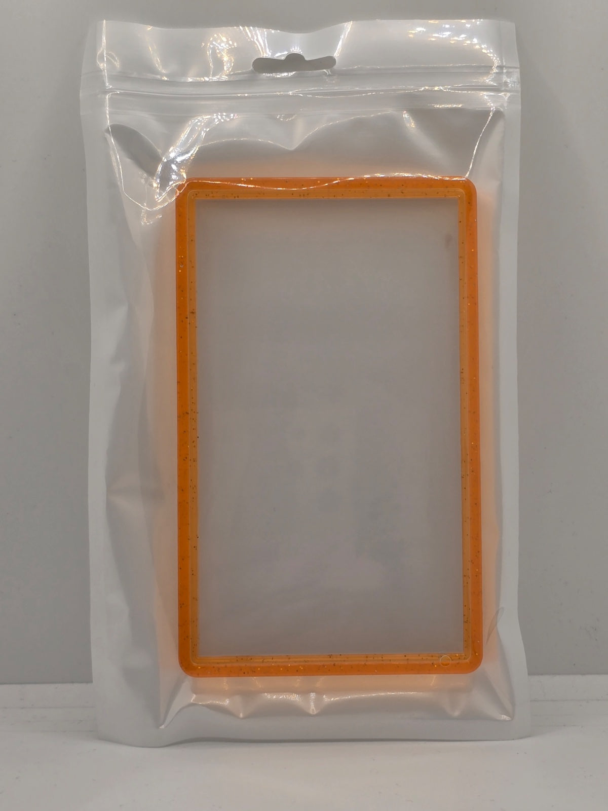 PSA Slab Guard with Clear Back Support - Sparkly Orange