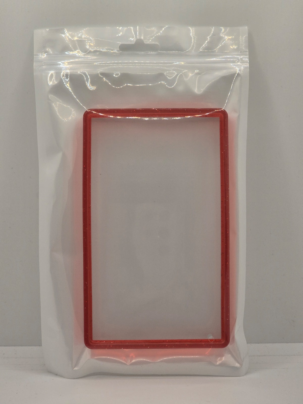 PSA Slab Guard with Clear Back Support - Sparkly Red