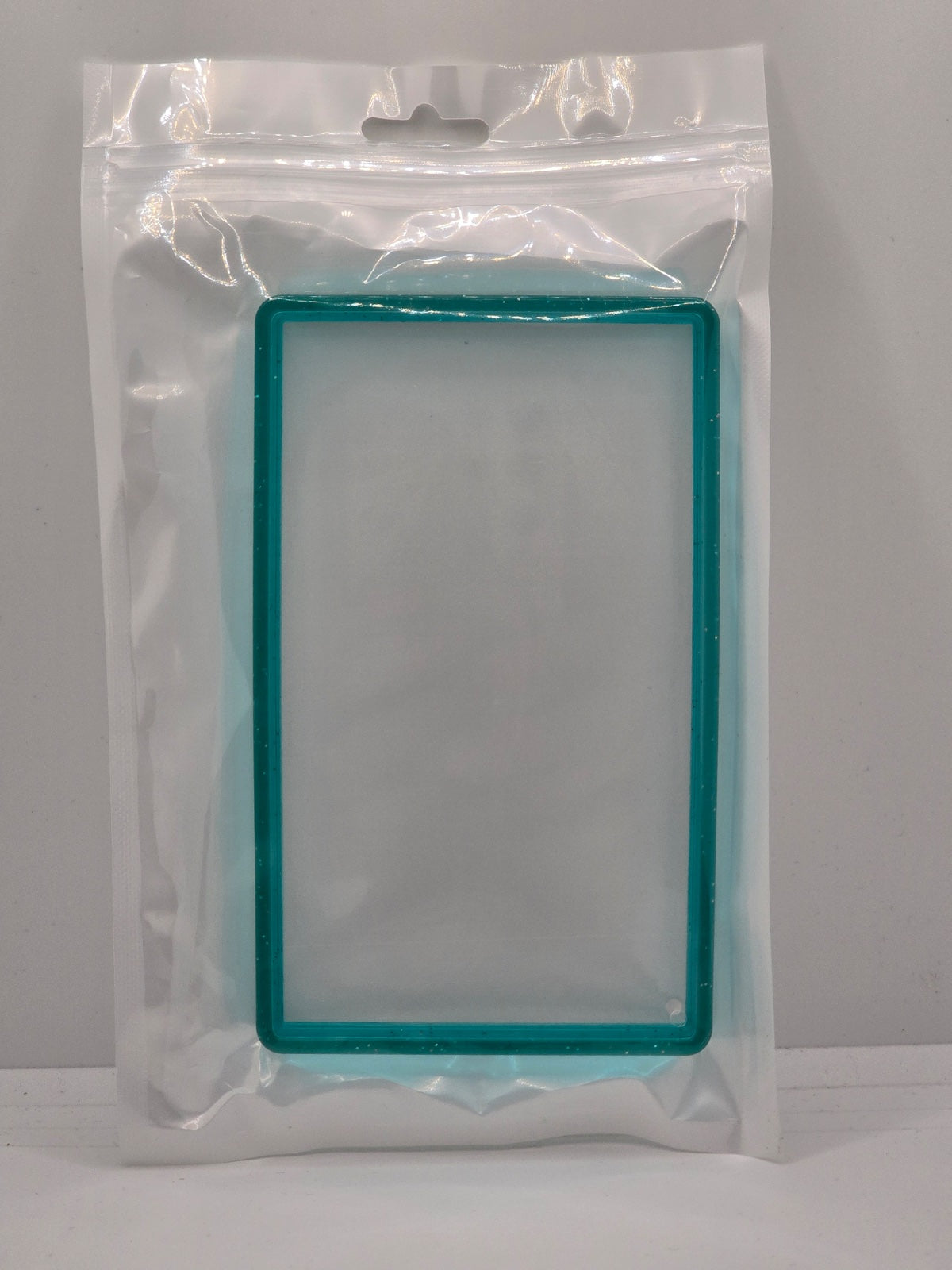 PSA Slab Guard with Clear Back Support - Sparkly Turquoise