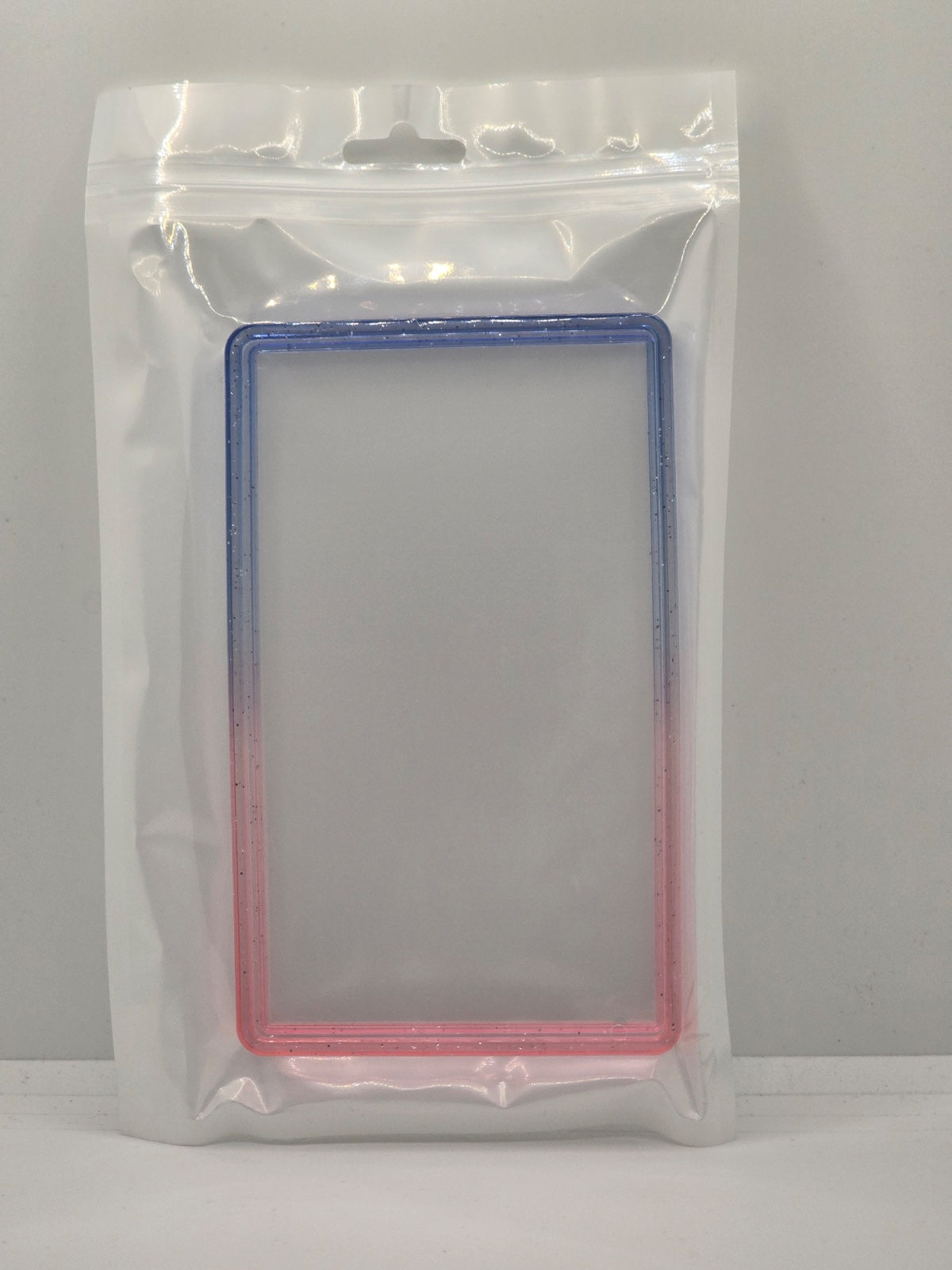 PSA Slab Guard with Clear Back Support - Sparkly Light Blue/Light Pink