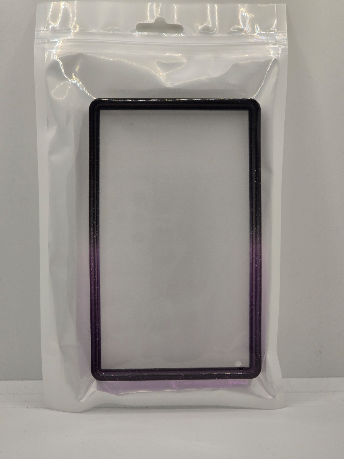 PSA Slab Guard with Clear Back Support - Sparkly Black/Purple