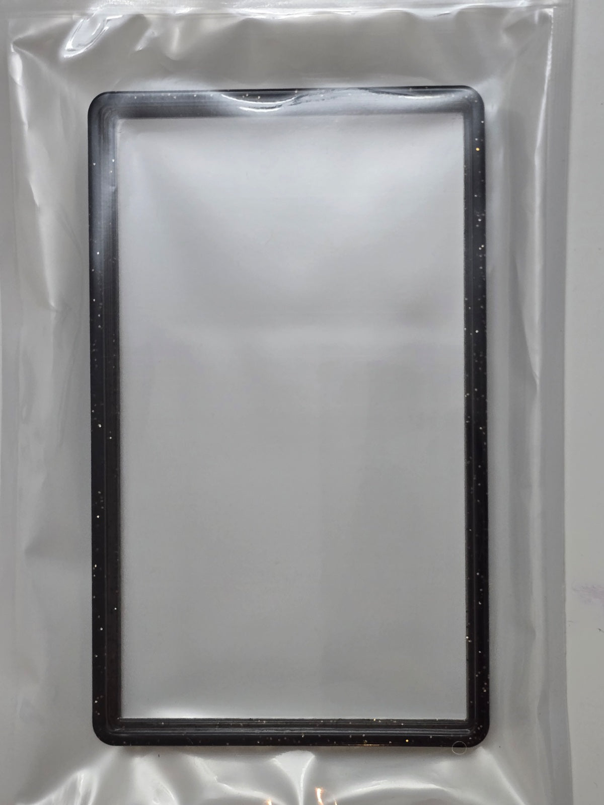 PSA Slab Guard with Clear Back Support - Sparkly Black