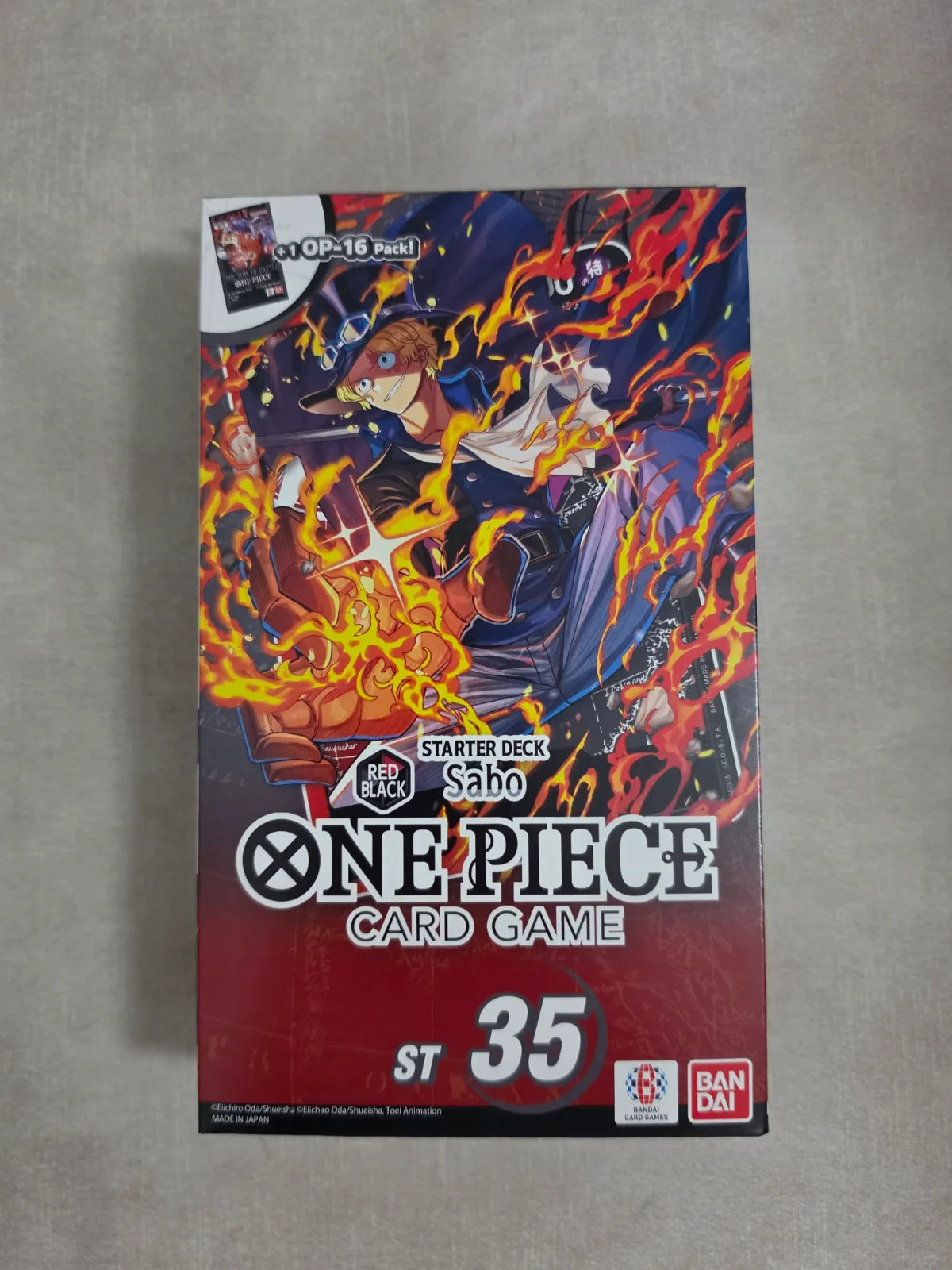 Starter Deck 35: RED/BLACK Sabo