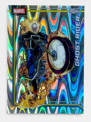 2026 Topps Chrome Marvel Ghost Rider Raywave Refractor