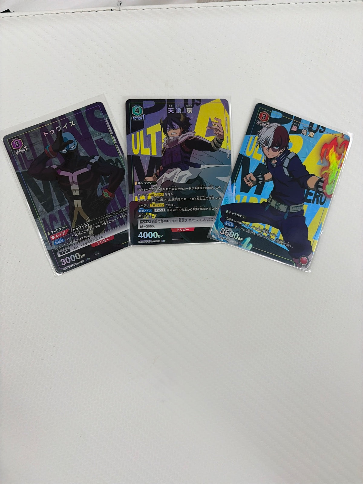3 cards bundle union arena MHA