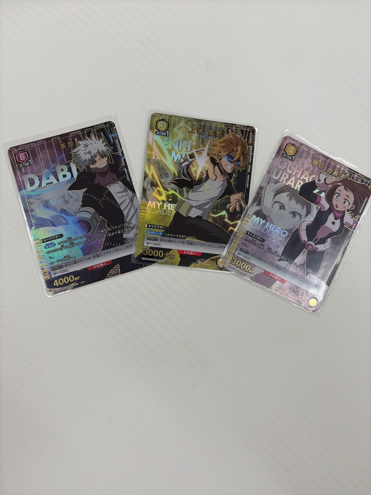 3 cards bundle union arena MHA