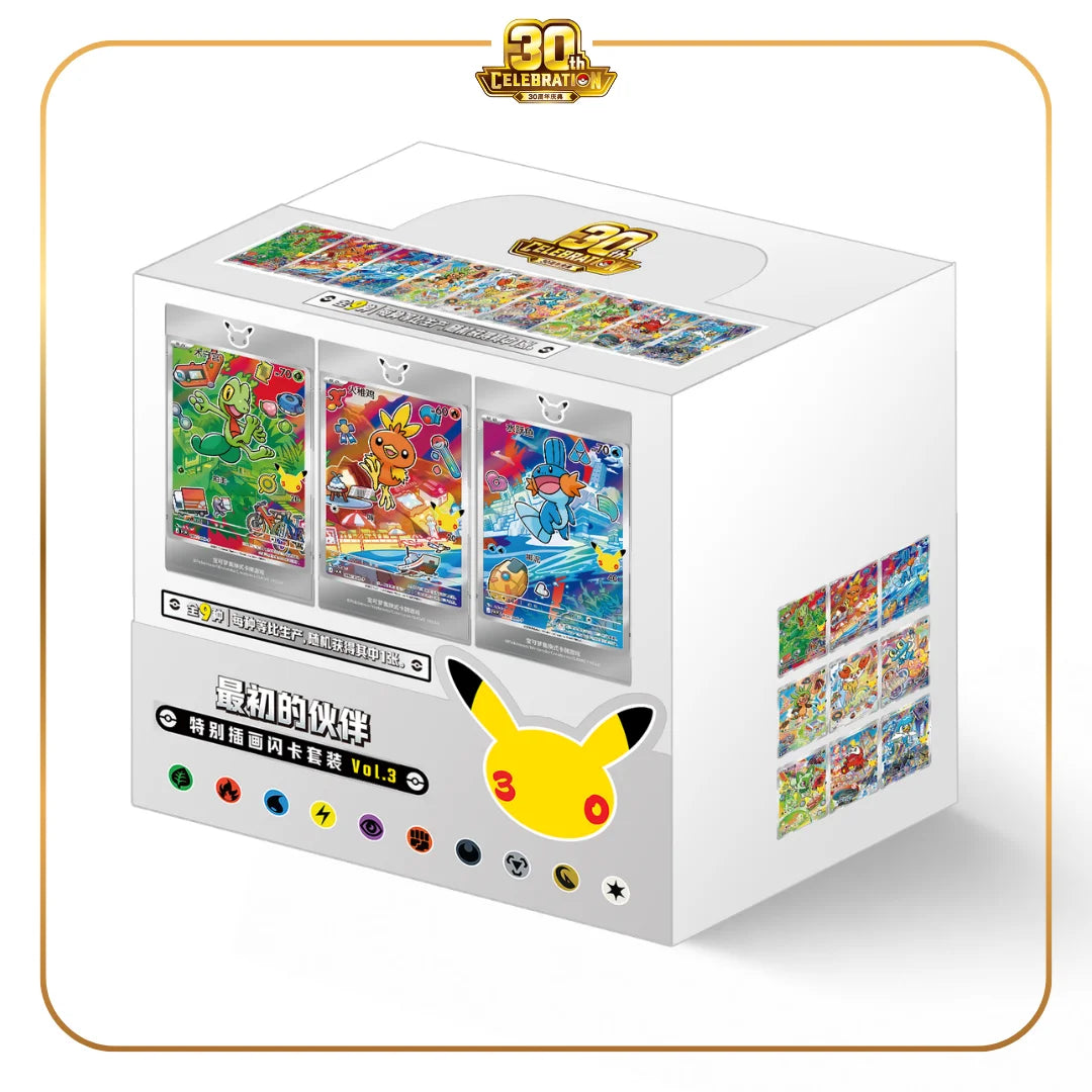 Pokemon 30th  Anniversary Original  Partner Card Set Vol  3 Limited Edition