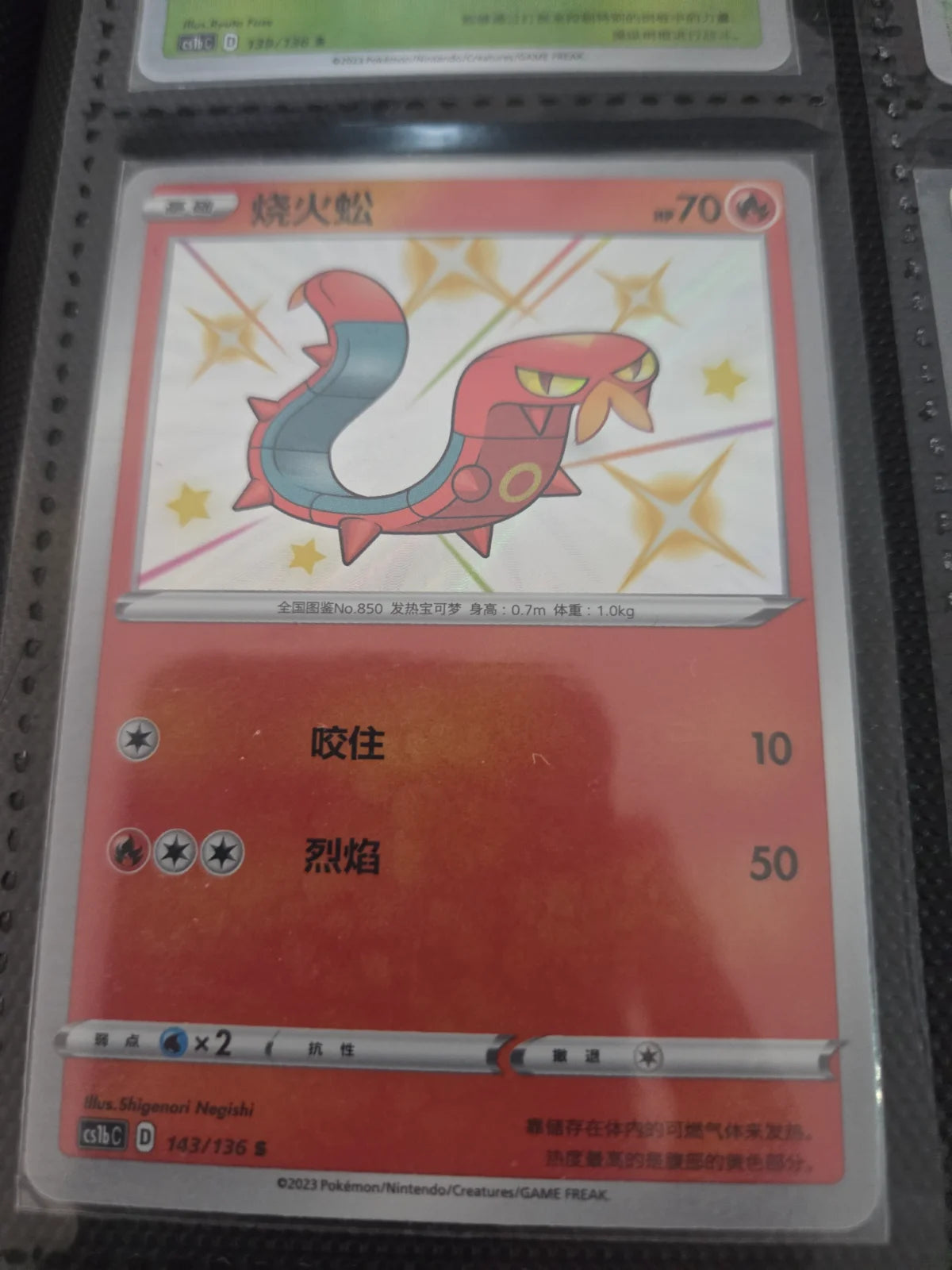 Sizzlipede 143/136 Chinese Baby Shiny
