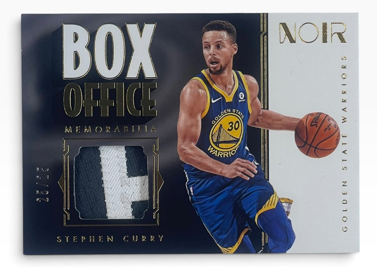 2017-18 Panini Noir Stephen Curry Box Office Material 25/25