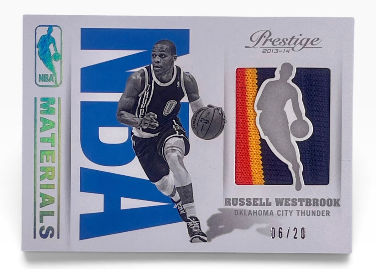 2013-14 Panini Prestige Russell Westbrook NBA Materials /20