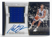 2015-16 Panini National Treasure Klay Thompson Night Moves Signature Patch /49
