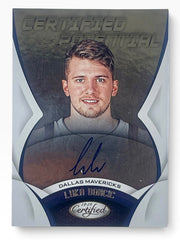 2018-19 Panini Certified Luka Doncic Certified Potential Rookie Autograph