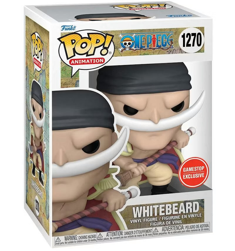 whitebeard 1270 funko pop gamestop exclusive