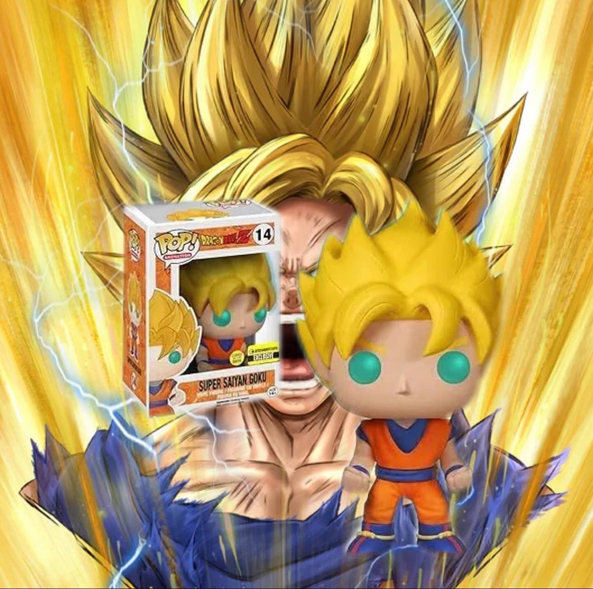 Super Saiyan goku 14 Funko poo