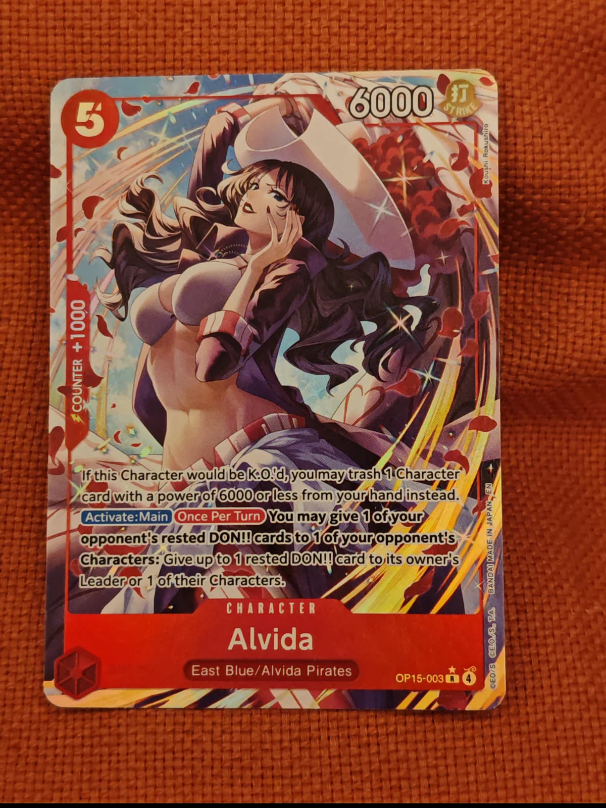 Alvida (Alternate Art) OP15-003 (Adventure on Kami's Island)