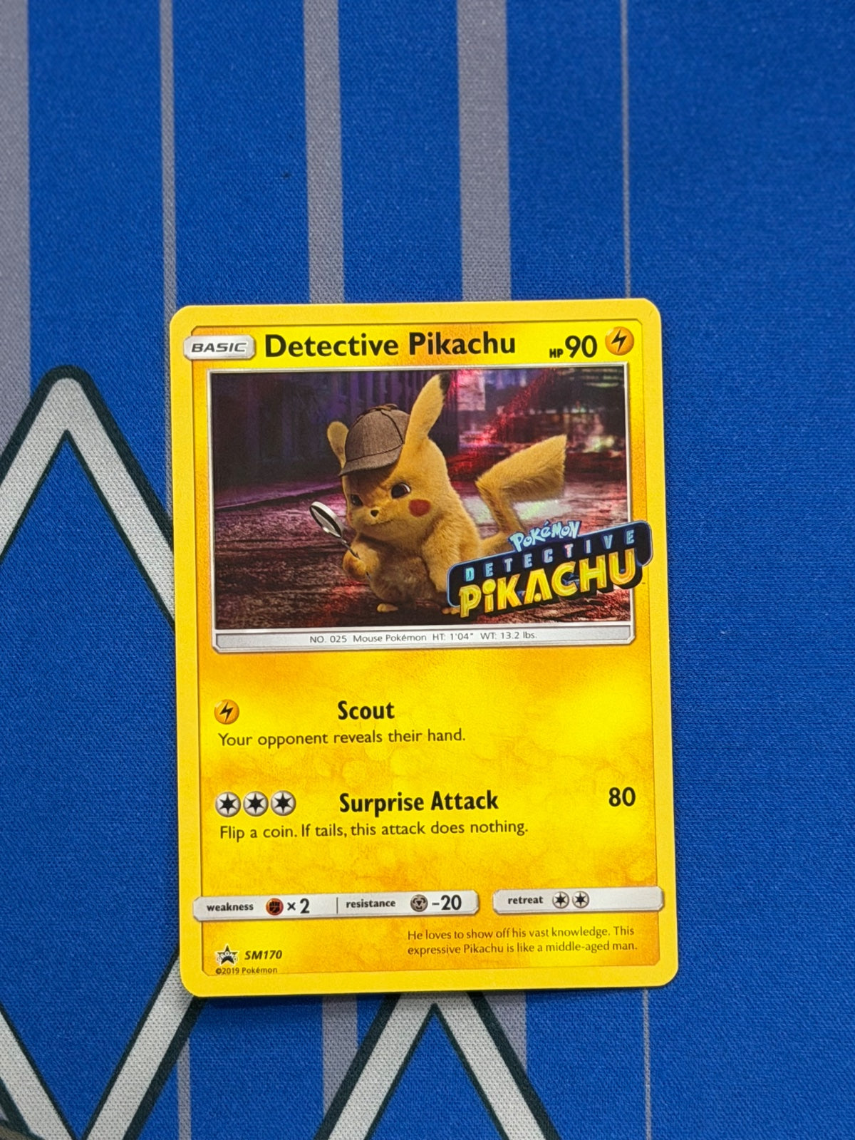 Detective Pikachu SM170 (Sun & Moon Promo)