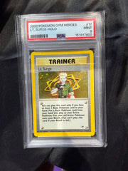 Lt. Surge (17) · (Gym Heroes) — PSA 9