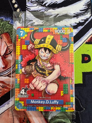 OP17 Pre Release 4th Anniversary Promo Lego Luffy SEALED