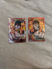 One Piece Miracle Battle Carddass Rookie Luffy SEC Rare Card MP