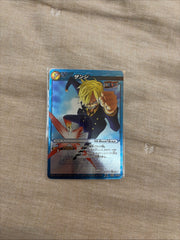 One Piece Miracle Battle Carddass Sanji Super Rare OP 48/85