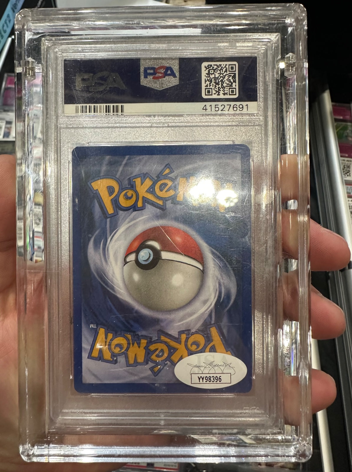 Charizard Base set 2 PSA 8 Mitsuhiro Arita signed name and illustration JSA Authenticated
