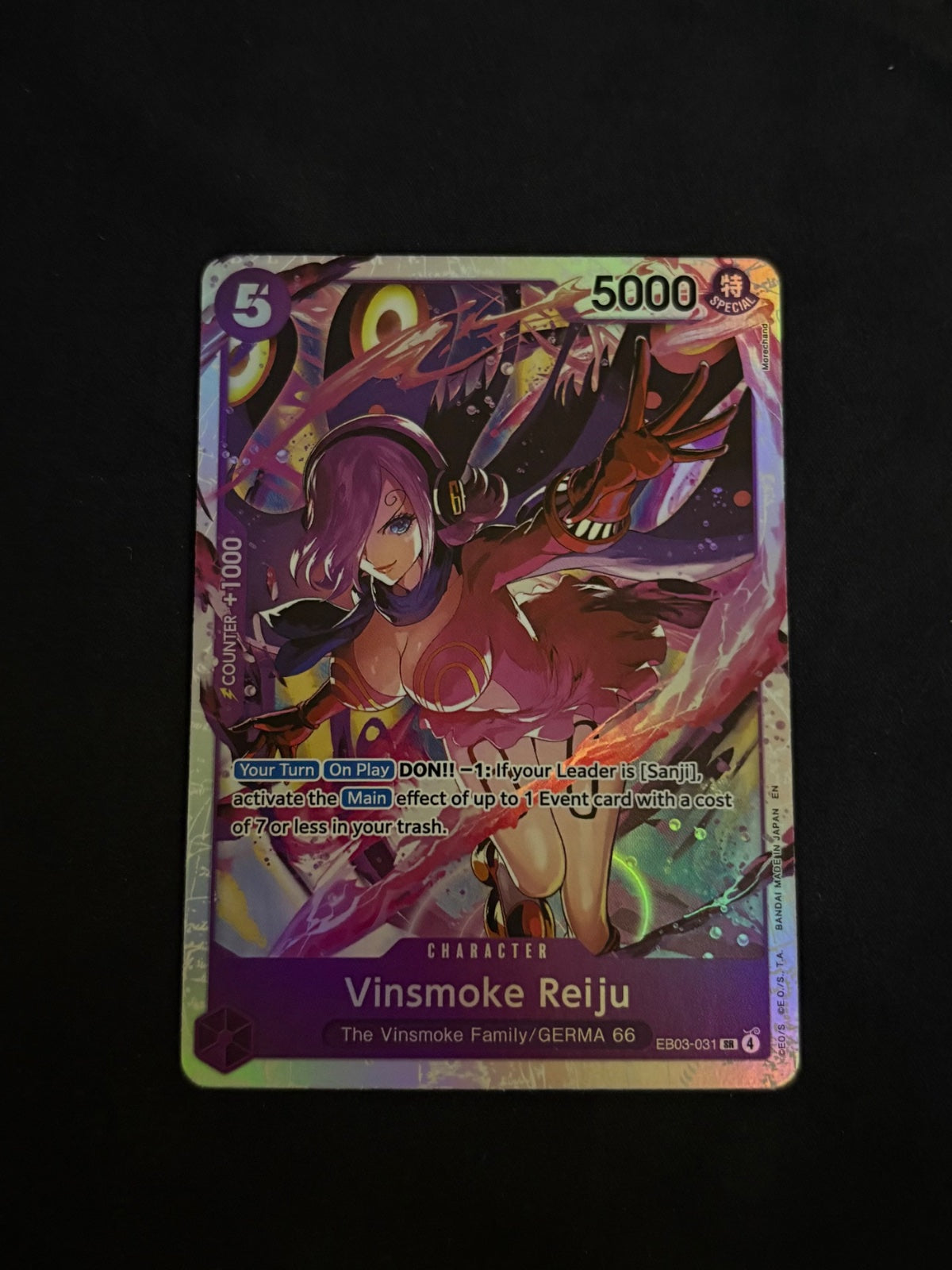 Vinsmoke Reiju EB03-031 (Extra Booster: One Piece Heroine's Edition)