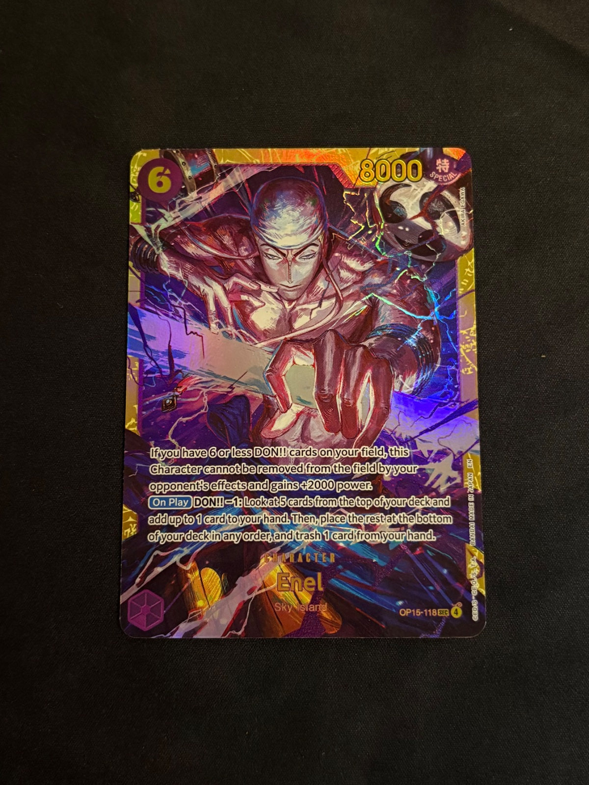 Enel (OP15-118) (Adventure on Kami's Island)
