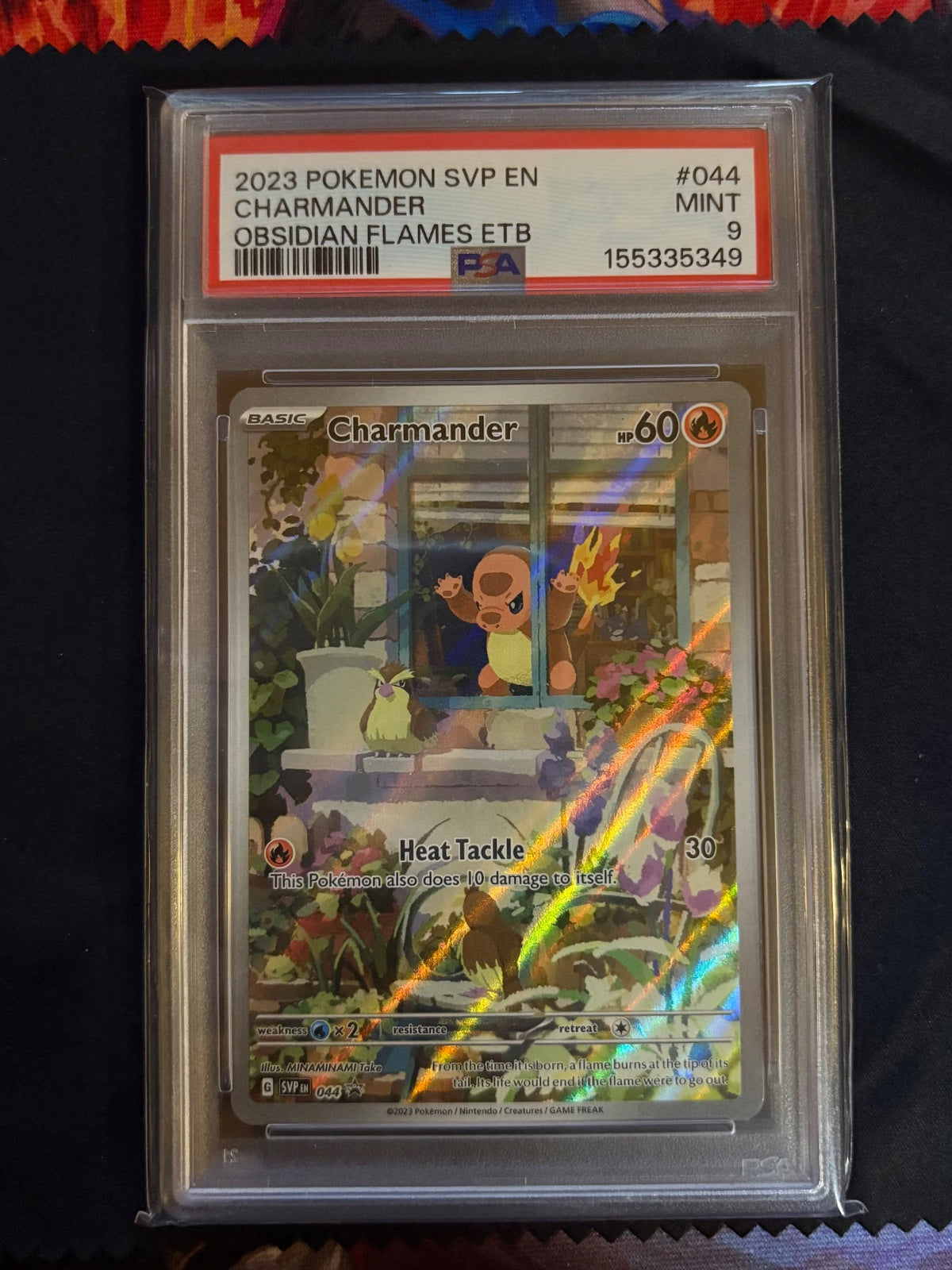 Charmander 044 (Scarlet & Violet Promo) — PSA 9