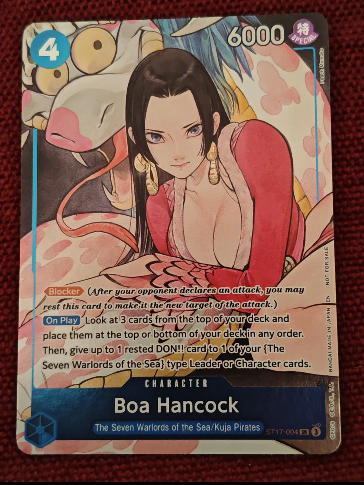 Boa Hancock (Illustration Box Vol.1) ST17-004 (One Piece Promotion Cards)