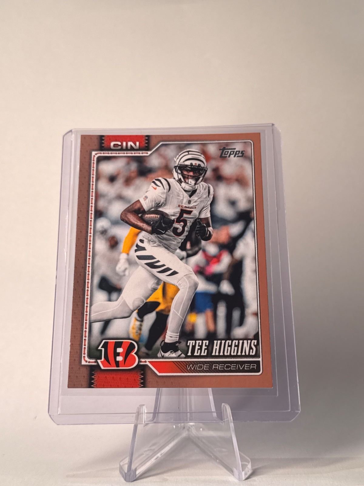 2026 Topps Flagship Tee Higgins Gold /2026 #41 Bengals 0864/2026