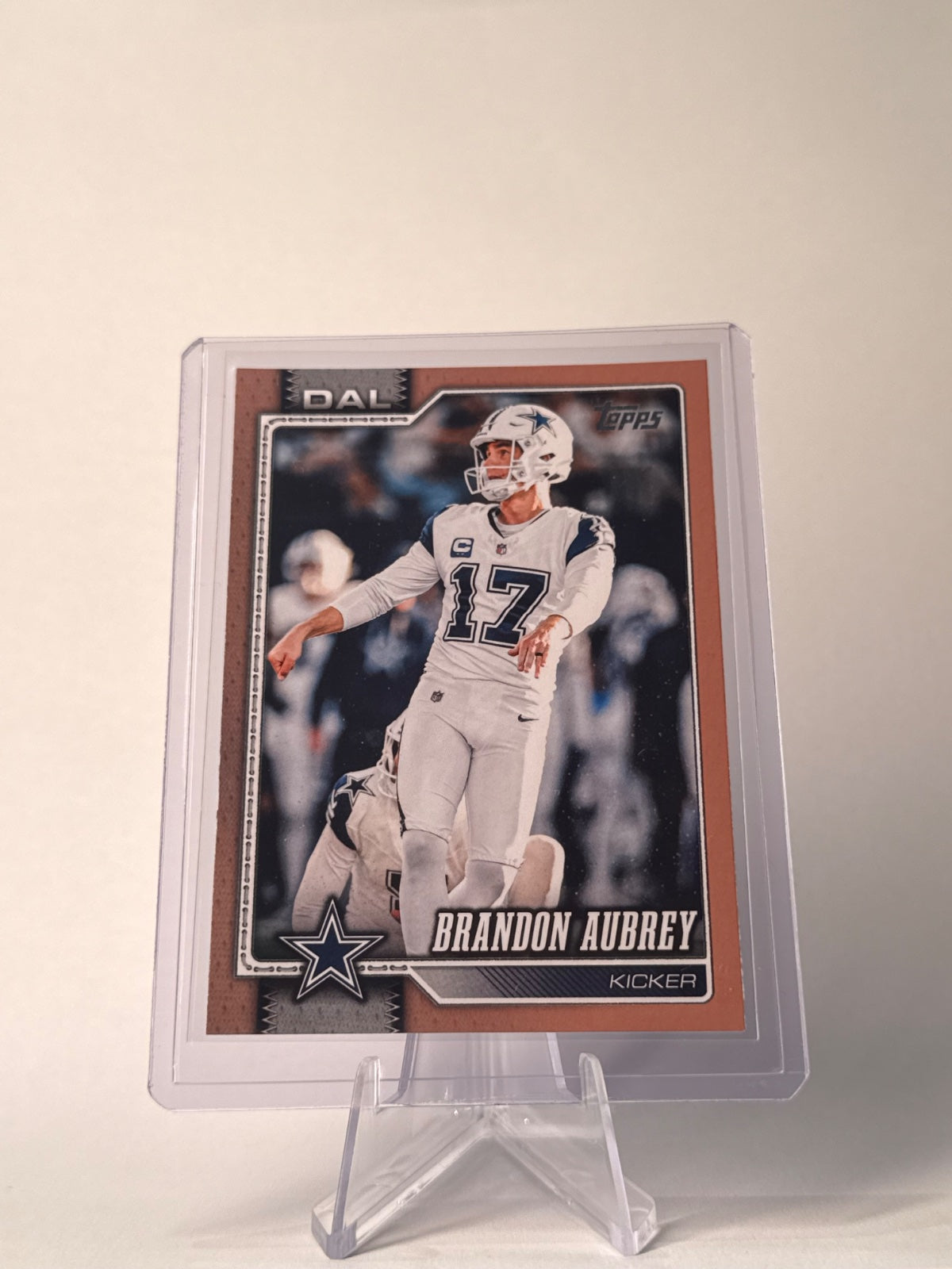 2026 Topps Brandon Aubrey Gold /2026 #52 Dallas Cowboys 1392/2026