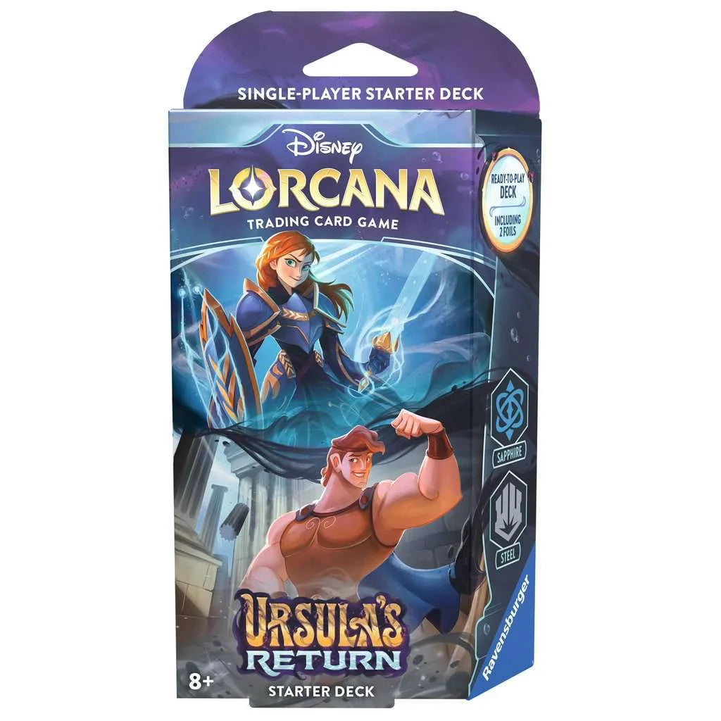 Disney Lorcana TCG: Ursula's Return [Starter Deck] - Sapphire & Steel