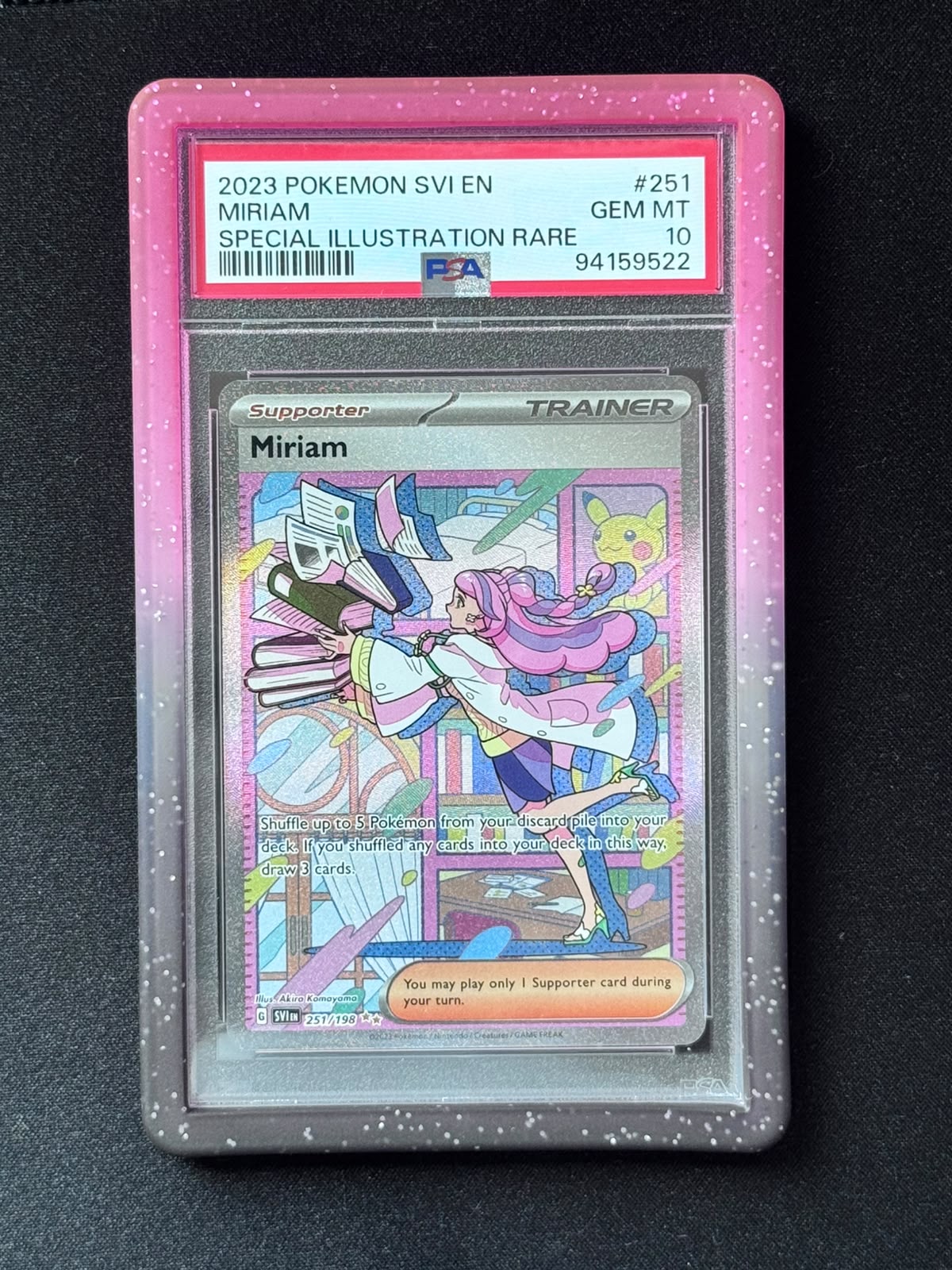 Miriam 251/198 (Scarlet & Violet Base Set) — PSA 10