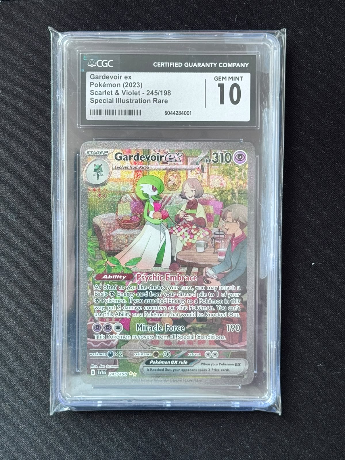 Gardevoir ex 245/198 (Scarlet & Violet Base Set) — CGC 10