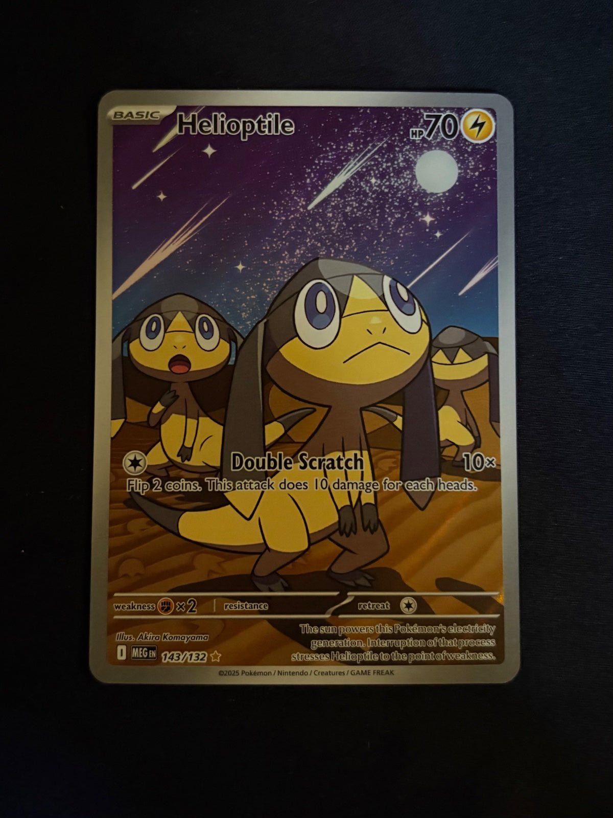 Helioptile 143/132 (Mega Evolution)