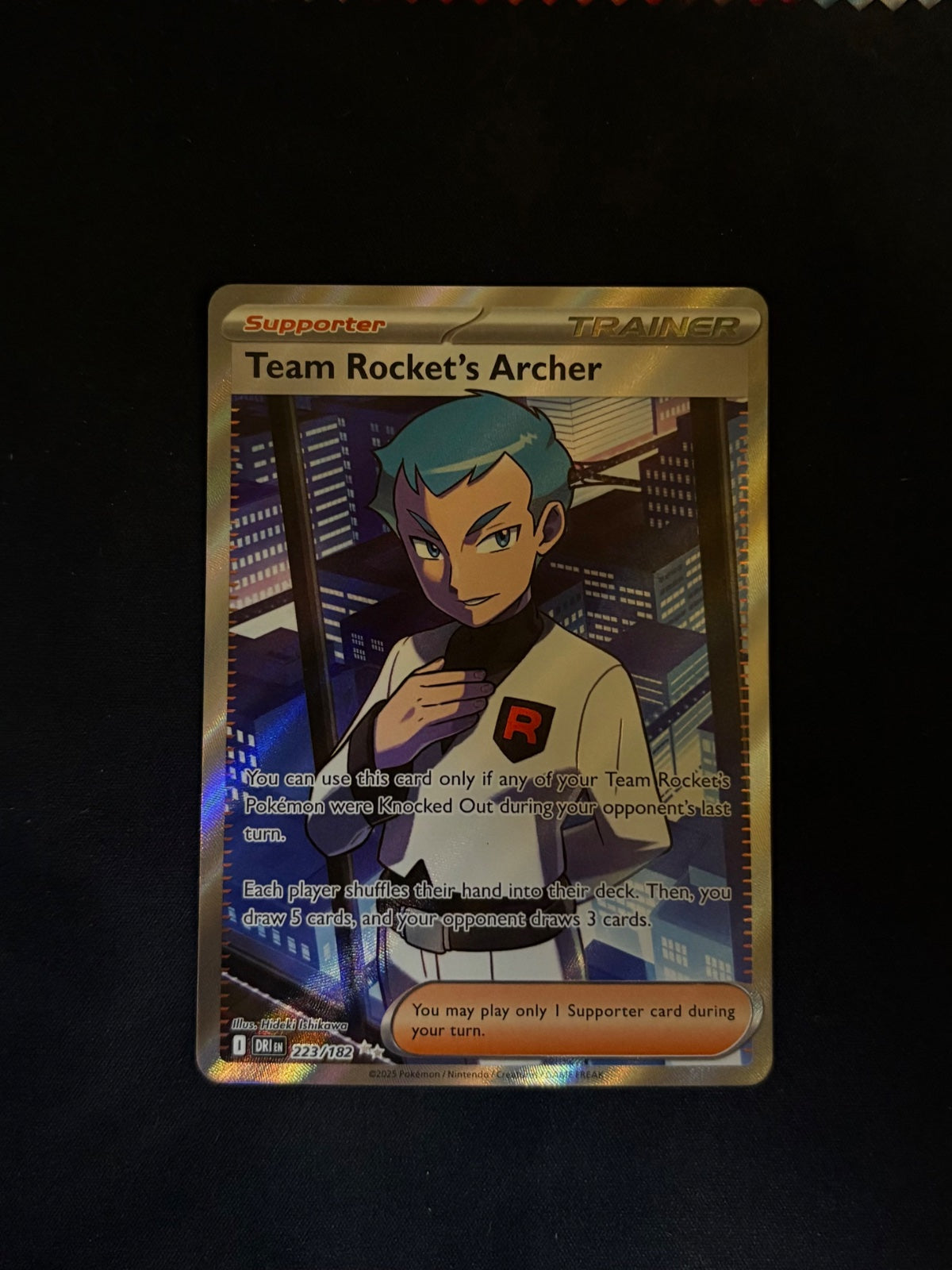 Team Rocket's Archer 223/182 (Destined Rivals)