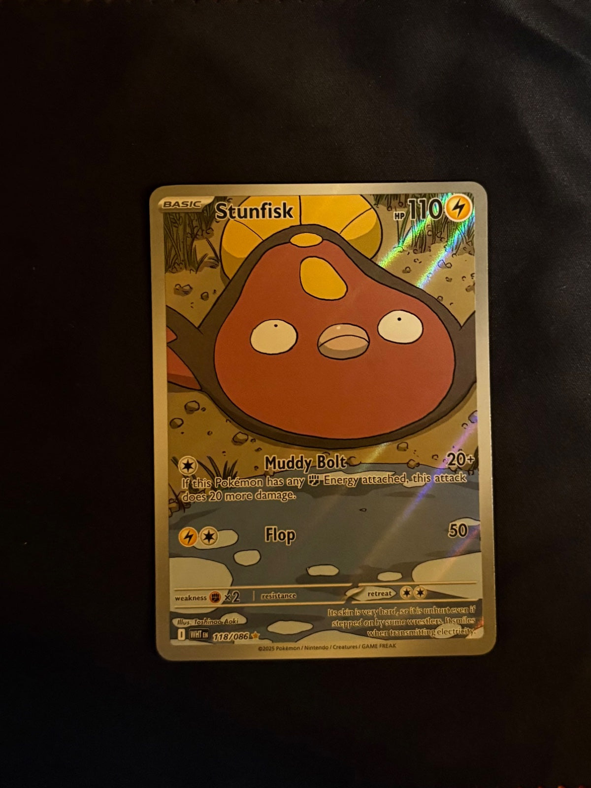 Stunfisk 118/086 (White Flare)