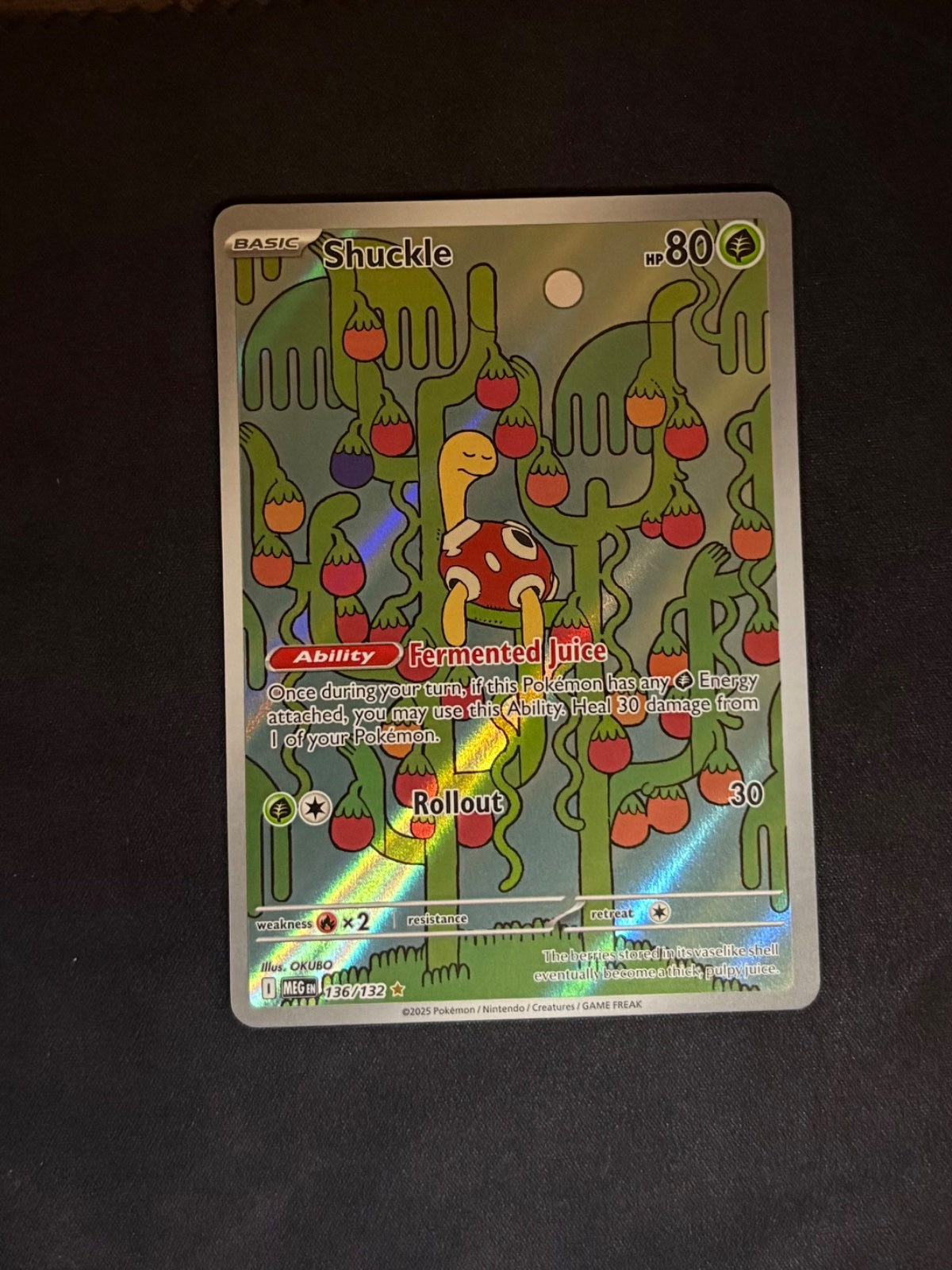 Shuckle 136/132 (Mega Evolution)