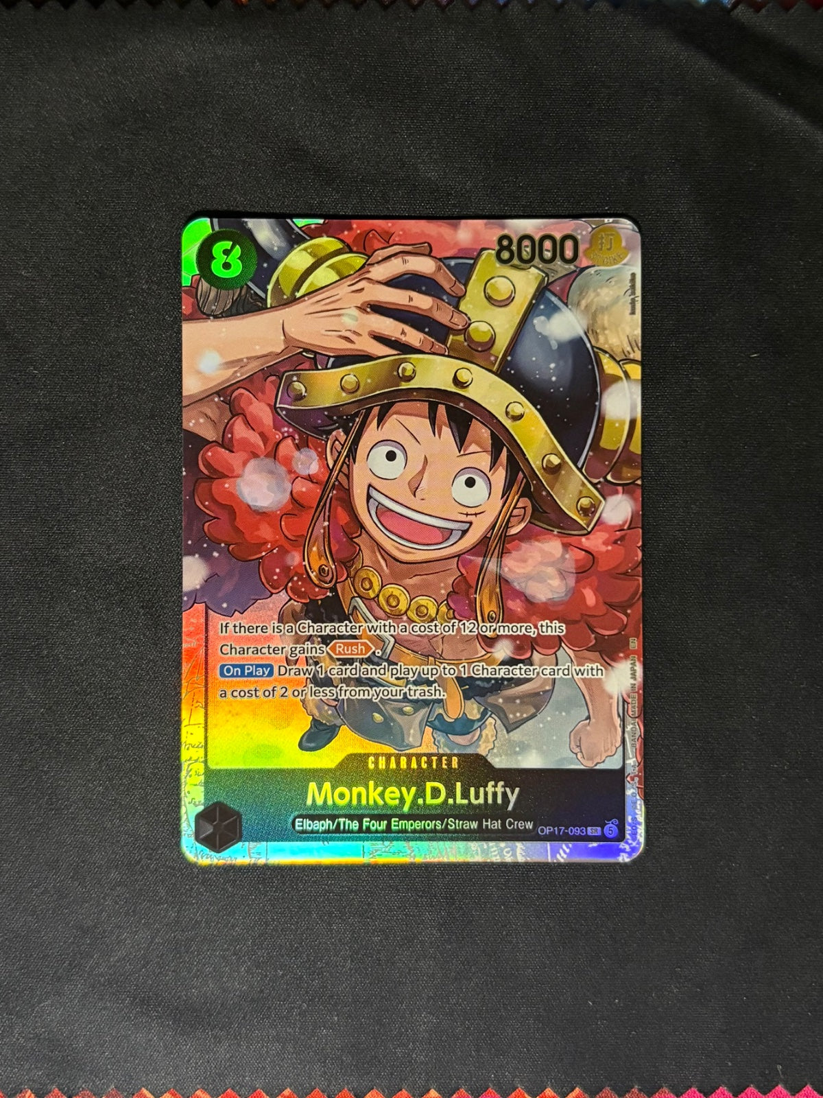 Monkey.D.Luffy (093) OP17-093 (The World's Strongest Warriors)