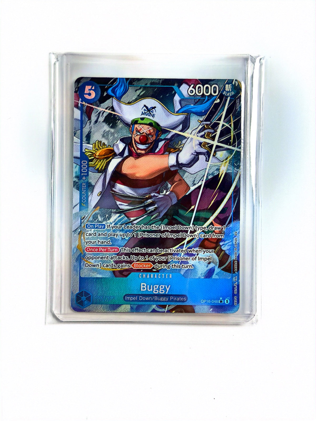 Buggy (Alternate Art) OP16-048 (The Time of Battle)
