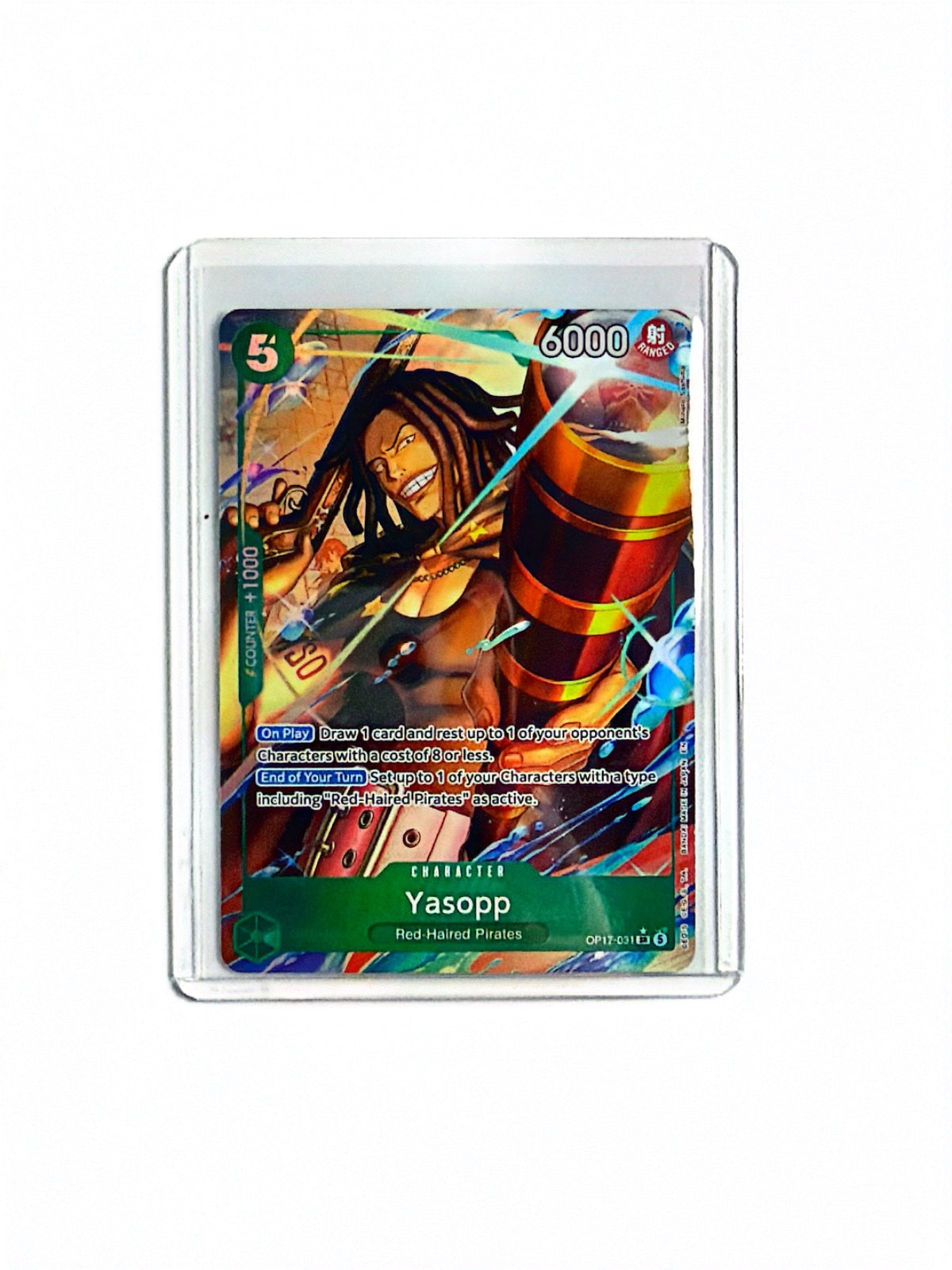 Yasopp (Alternate Art) OP17-031 (The World's Strongest Warriors)