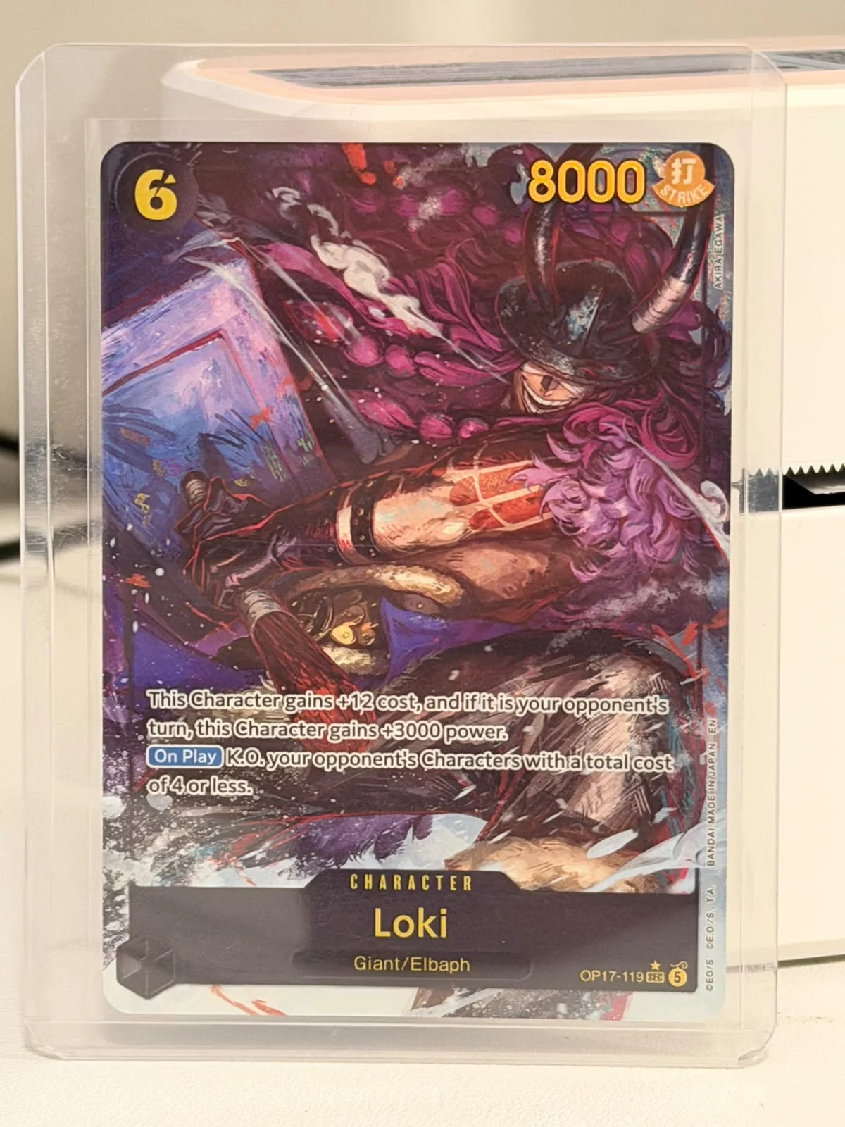 Loki (Alternate Art) OP17-119 (The World's Strongest Warriors)